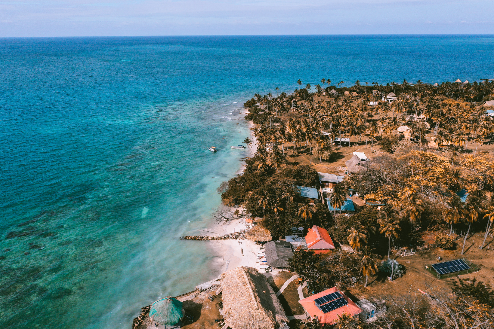 Isla Mucura in San Bernardo Islands Colombia